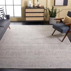 Ковер SAFAVIEH, 275 x 366 см, Harlow Collection, Ivory Grey & Rust, современный абстрактный дизайн, не линяет и прост в уходе, противоскользящий, идеален для помещений с высокой проходимостью в гостиной, спальне (HAR105A)