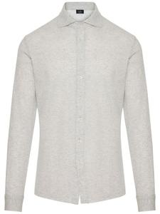 Рубашка на пуговицах Barba, серый