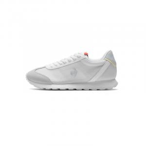 Le Coq Sportif Износостойкие и легкие низкие кеды унисекс бело-голубые, цвет White/Blue