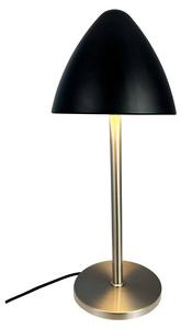 Настольная лампа Dyberg Larsen OULU, черный - серебристый