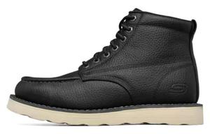 Кроссовки Skechers Relaxed Fit Lifestyle Shoes Men Mid-top Black, черный