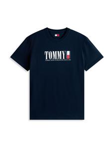 Рубашка Tommy Jeans, темно-синий