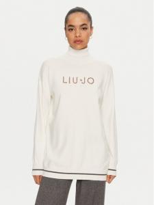 Свитер с высоким воротником обычного кроя Liu Jo Sport, белый