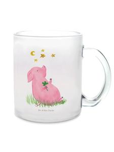 Кружка Свинья Удача без слов в прозрачном виде Mr. & Mrs. Panda