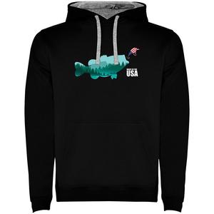 Худи Kruskis Made In The USA Two-Colour, черный