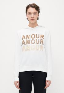 Худи ONLY Tall ONLMAIA BELIEVE HOOD , Cloud Dancer /Off-White