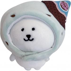 Плюшевый значок медвежонок с шуткой о дружбе BALITU