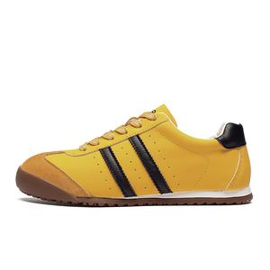 ZHR Женские низкие кеды желтые, цвет Yellow