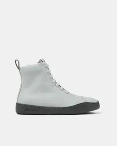 Женские высокие кожаные кроссовки Peu Touring Camper, серый