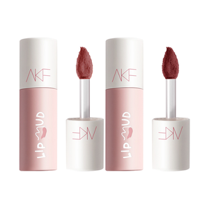 Soft Matte Lip Mud Matte, легко растушевывается, стойкая, 3г+3г AKF, two-piece set: #m07 maris sal toffee+#m08 wine-soaked cherries