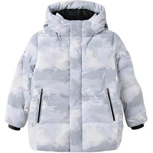 ASICS Пуховик gray white для подростков