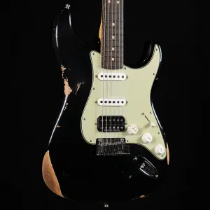 Fender Custom Shop 1960 Stratocaster Deluxe Closet Classic HSS - Черный Релик