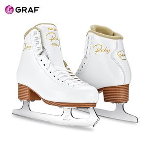 GRAF Коньки для фигурного катания U50Pro для детей и женщин, профессиональные и для начинающих U50 PRO (рекомендуется выбрать на размер больше) 26