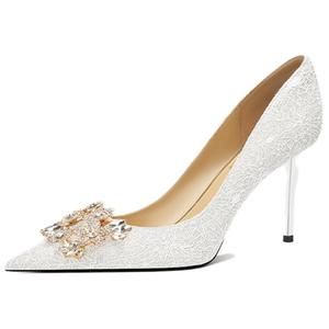 Тонкие каблуки Высокие каблуки 8 см Женские RoseDoris, Шампань