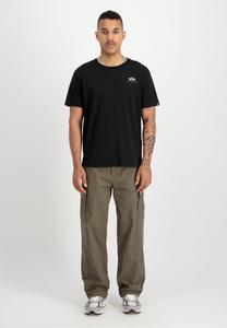 Футболка Alpha Industries Basic T-shirt, Black Chrome/Black