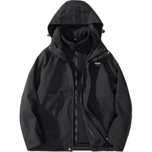 Водонепроницаемая и ветрозащитная утепленная ветровка Unisex JEEP SPIRIT, оливковый зеленый