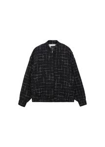 Межсезонная куртка MANGO Dupla, черный