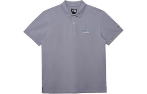 Поло футболка unisex gray New Era, серый