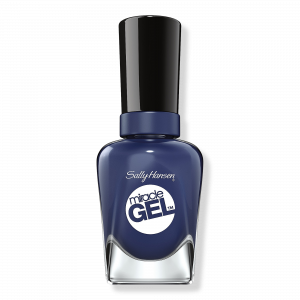 Чудодейственный гель-лак для ногтей, синие и зеленые оттенки. Sally Hansen, Midnight Mod (dark navy)
