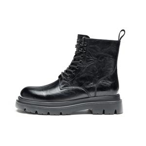 HARSON Короткие мужские ботинки Martin Crew, черные