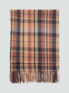 Шарф в клетку Albillo Mango, Brown