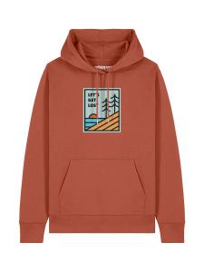 Толстовка Watapparel  Lets Get Lost, светло-коричневый