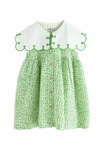 Платье-Рубашка Next, Green Ditsy