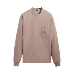 Футболка Kith Quinn с длинными рукавами, цвет Морганит