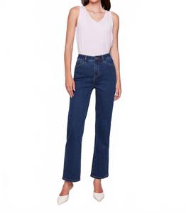 Шарлотта прямые джинсы индиго CHARLIE B