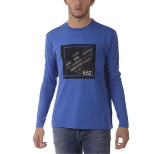 EMPORIO ARMANI Футболка EA7 мужская синяя