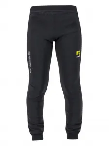 Удобные трикотажные брюки с логотипом Karpos Kids, черный