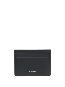 Картхолдер с логотипом JIL SANDER, черный