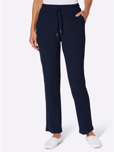 Sieh an! Брюки без шнурков, темно-синего цвета