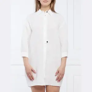 Шелковая рубашка оверсайз Peserico, белый