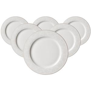 Обеденные тарелки Isabella бежевые, диаметр 27 см, набор из 6 штук Ritzenhoff Breker, бежевый