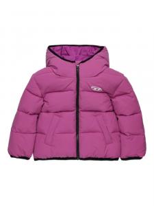 Diesel Kids куртка с логотипом, розовый