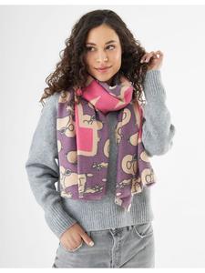 Шарф Codello, фиолетовый