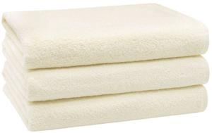 Банные полотенца Zollner 00000339 3er-Set, крем