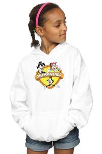 Худи с логотипом и гербом Animaniacs, белый