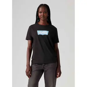 Футболка с коротким рукавом Levi's Graphic Iconic, черный