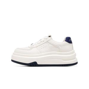 C°BANNER Износостойкие низкие кроссовки для скейтбординга, увеличивающие рост, женские, белые, синие