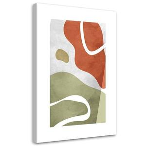 Картина арт-принт KUNSTLOFT Earth Tones 1, зеленый