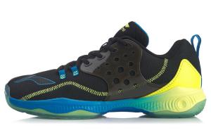 Кроссовки LINING Battle Halberd Badminton Shoes Unisex Low-top Black/Green