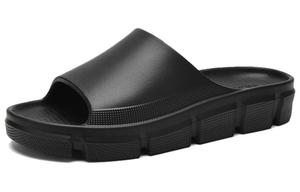 Скользостойкие износостойкие шлепанцы EVA для мужчин HLA, черный