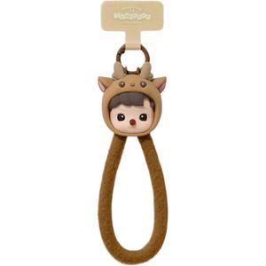 Hacipupu коллекция брелоков с животными мистик-бокс одиночный мистик-бокс/полный бокс 6 шт POP MART