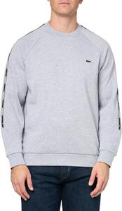 Lacoste мужская хлопковая толстовка, Silver Chine