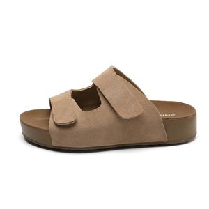 Тапочки-слайды женские, устойчивые к истиранию ZHR, Khaki