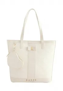 Сумка-Шоппер с тиснением Baker By Ted Baker, Bone