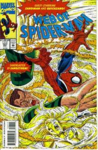 Web of Spider-Man #107 : Featuring the Sandman in "The Coming Storm" (Marvel Comics) (Marvel Comics)