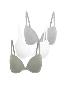 Marks & Spencer Push-up Bra в крапинку, цвет Fir, White